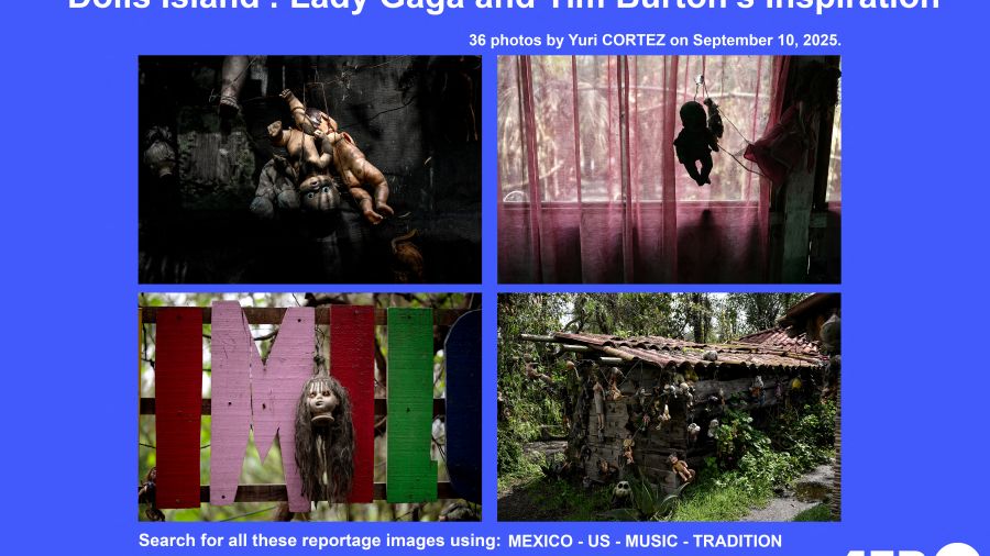À Mexico, la macabre île des poupées inspire un clip signé Tim Burton et Lady Gaga