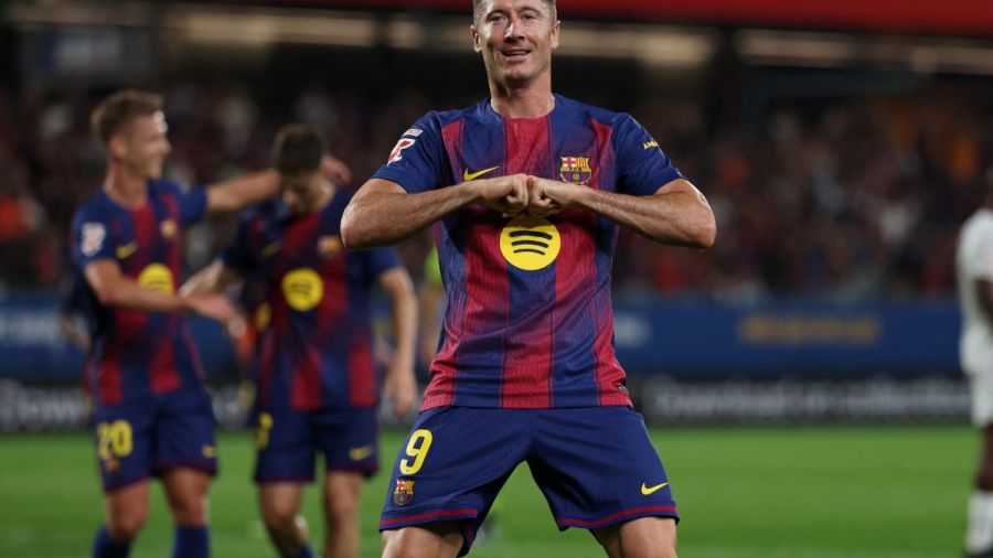 Le Barça corrige Valence pour sa première à domicile au stade Johan Cruyff
