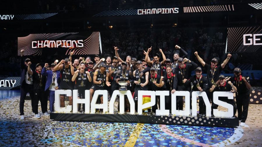 Euro de basket: l'Allemagne à nouveau au sommet