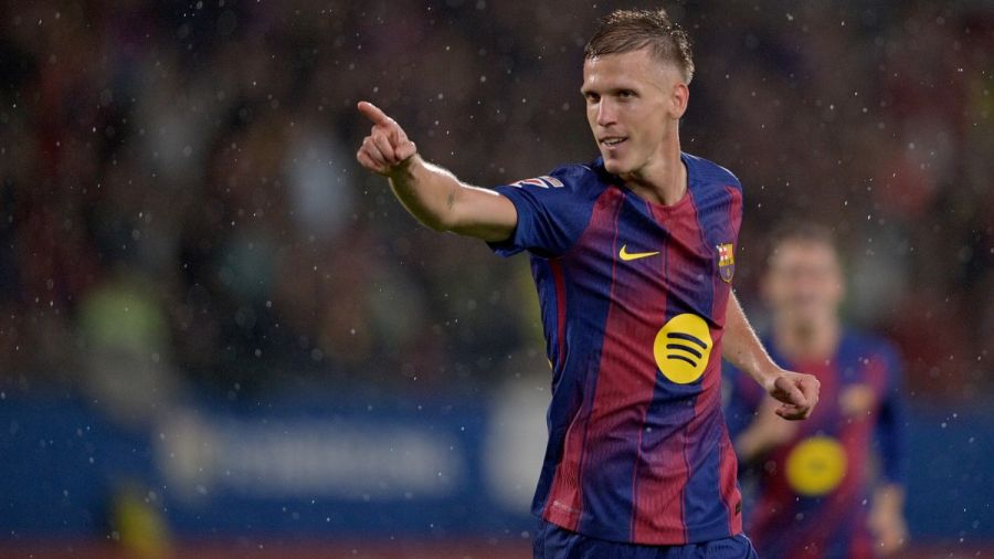 FC Barcelone: Dani Olmo, touché au mollet en sélection, incertain pour le clasico