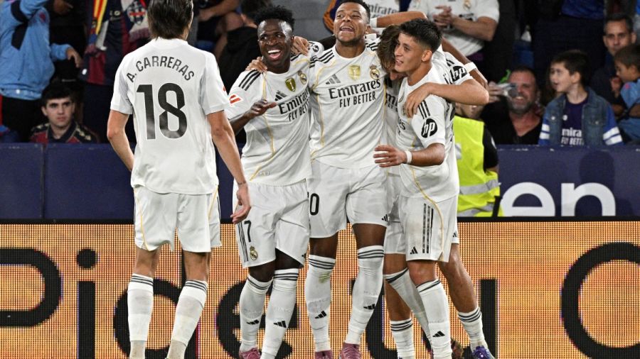 Espagne: le Real Madrid poursuit son sans-faute, Mbappé et Vinicius décisifs