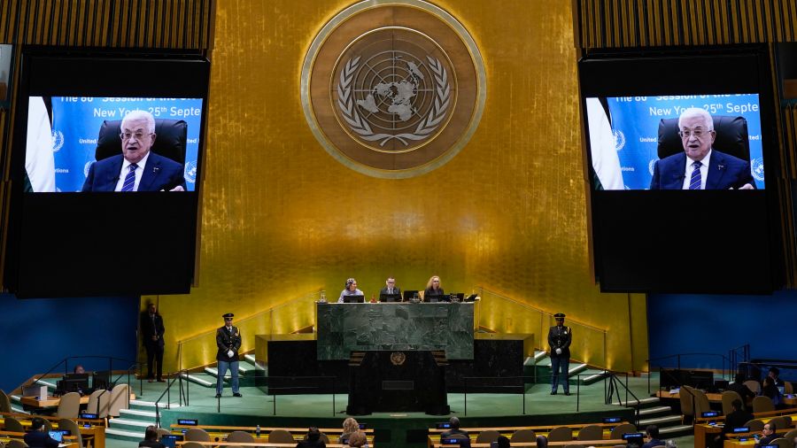 Devant l'ONU, Abbas plaide la cause des Palestiniens et rejette le Hamas