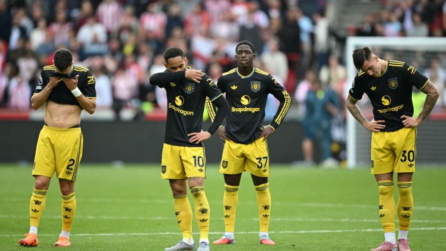 Angleterre: Manchester United rechute à Brentford (3-1)