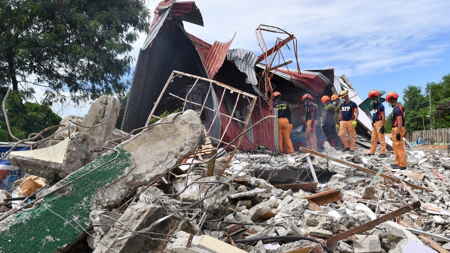 Un séisme de magnitude 6 frappe le centre des Philippines