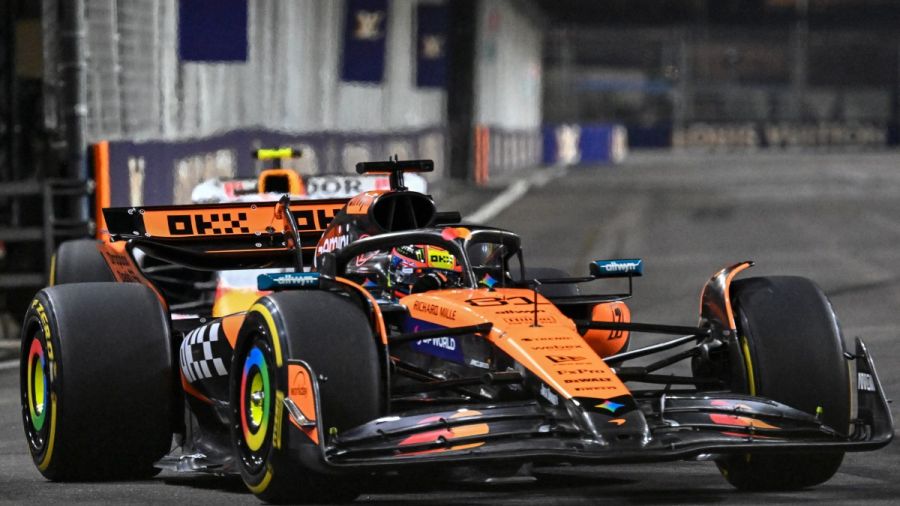F1: à Singapour, Piastri devance Hadjar et Verstappen lors des essais libres 2