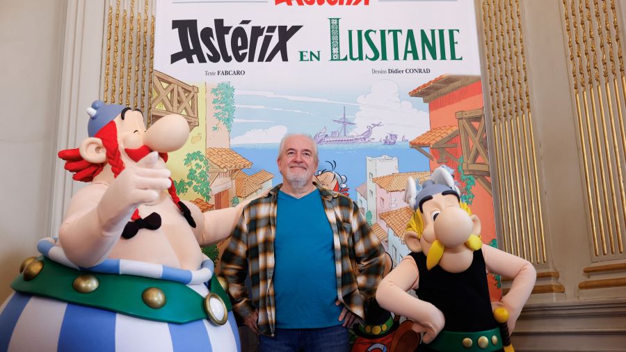 Jour J pour le nouvel Astérix, en mission en Lusitanie
