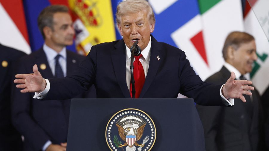 Gaza: Trump dit que ses alliés au Moyen-Orient sont prêts à envoyer des troupes pour «redresser» le Hamas