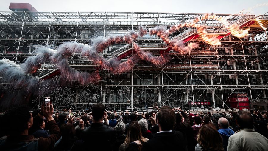 L’au revoir poétique du Centre Pompidou avant cinq ans de silence