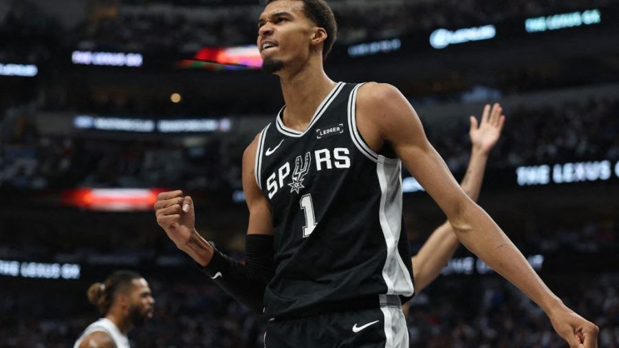 NBA: 4e succès de suite pour San Antonio, 24 points pour Wembanyama