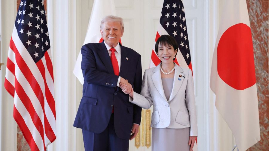 Vers un «nouvel âge d'or»: à Tokyo, Trump conquis par la nouvelle Première ministre Takaichi