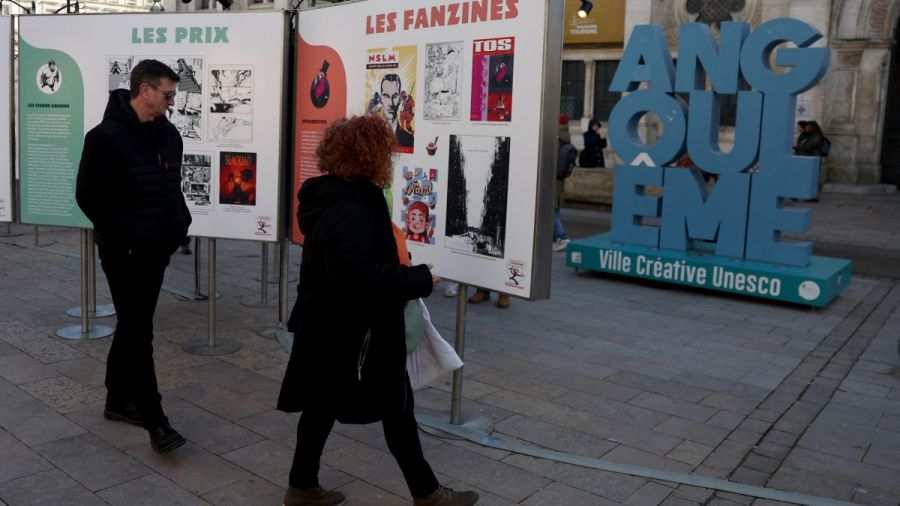 Festival d’Angoulême: la BD française tire la sonnette d’alarme