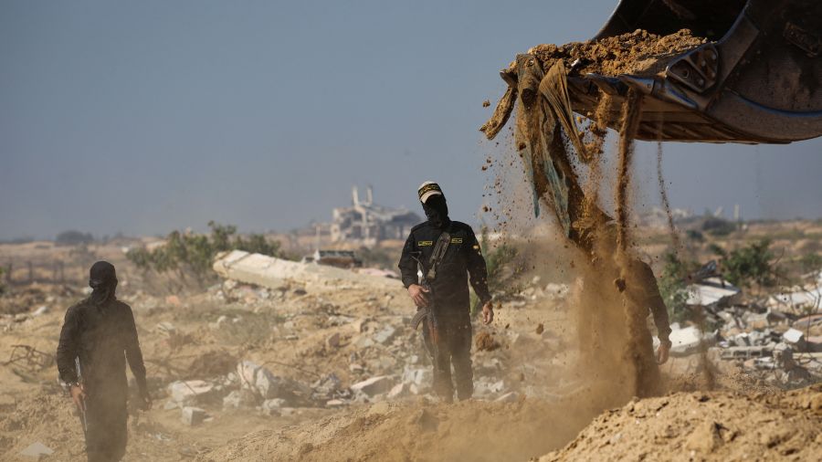 Le Jihad islamique dit avoir trouvé le corps d'un des trois derniers otages encore à Gaza