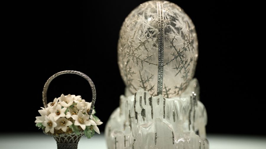 L’Œuf d’Hiver de Fabergé, trésor des Romanov, prêt à battre des records à Londres