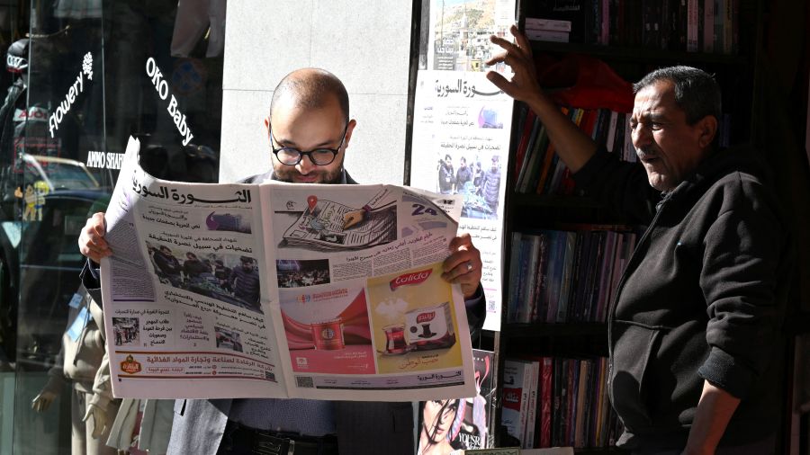 En Syrie, les nouvelles autorités se dotent de leur premier journal d'État