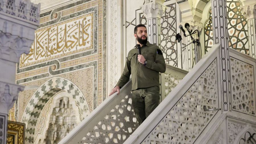 Un an après la chute d'Assad, le président Chareh s'engage à promouvoir la «coexistence» et la justice