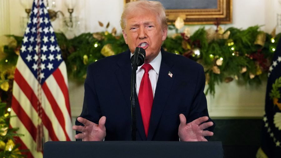 Trump affiche l’optimisme, malgré la grogne économique