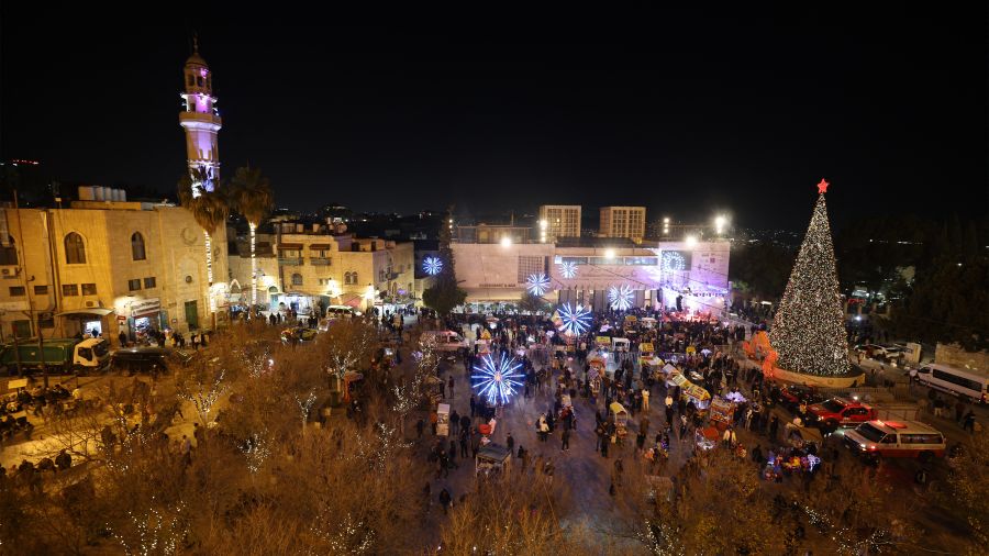 Bethléem renoue avec l'esprit de Noël à la faveur de la trêve à Gaza
