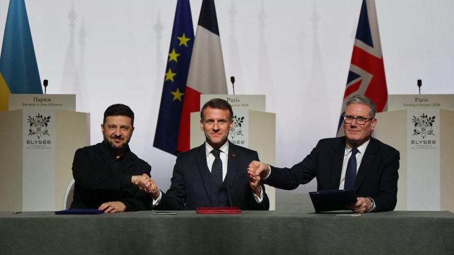 Ukraine : Macron, Starmer et Zelensky s’accordent sur une force multinationale