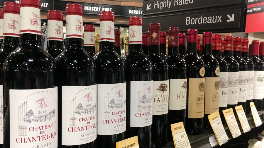 Les vins français de nouveau dans la ligne de mire des États-Unis