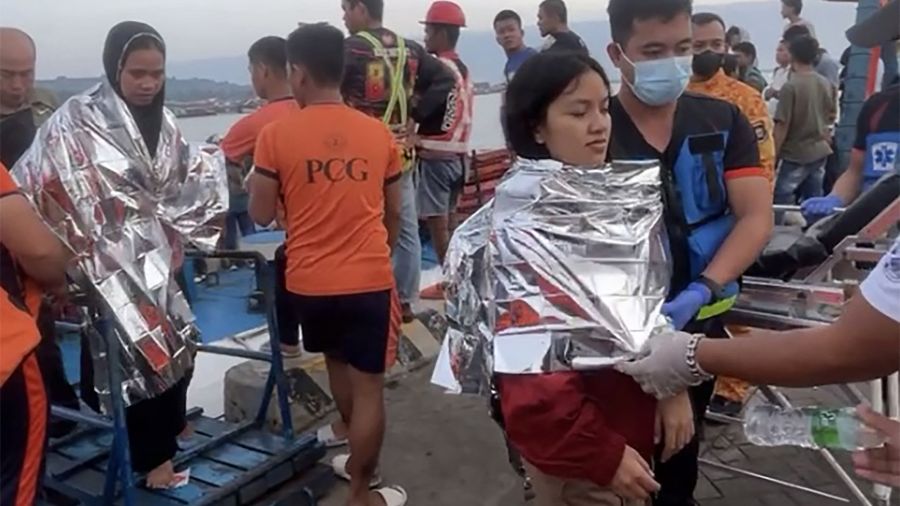 Philippines: au moins 18 morts et 24 disparus dans le naufrage d'un ferry