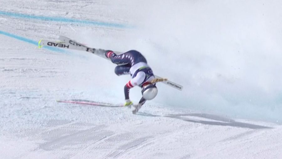 Le retour olympique de Lindsey Vonn tourne au drame avec une chute après 13 secondes