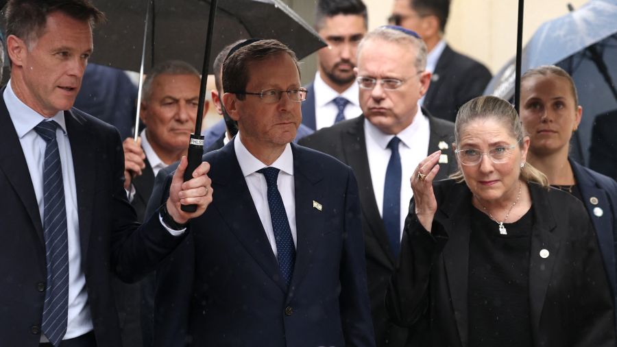 Le président israélien à Sydney sous haute sécurité après l'attentat de Bondi