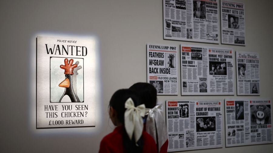 Wallace et Gromit à l’honneur dans une exposition au Young V&A de Londres