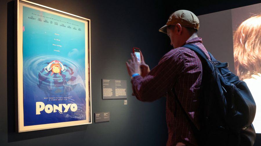 Plongez dans le monde aquatique de « Ponyo sur la falaise » au musée des Oscars, à Los Angeles