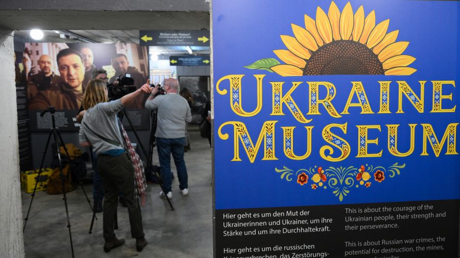 À Berlin, un bunker nazi devient musée pour raconter la guerre en Ukraine
