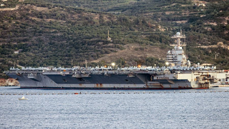 Grèce: Le porte-avions américain USS Gerald Ford est arrivé sur une base crétoise