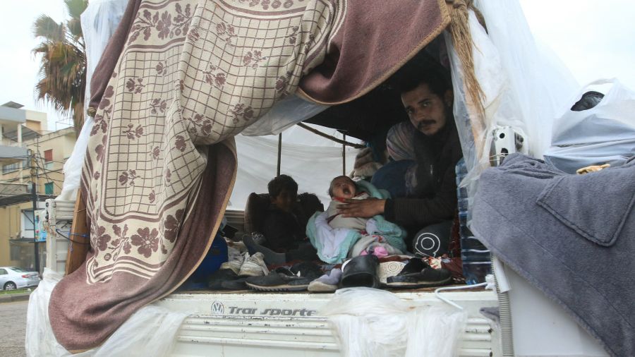 Liban: plus d'un million de personnes déplacées par la guerre 