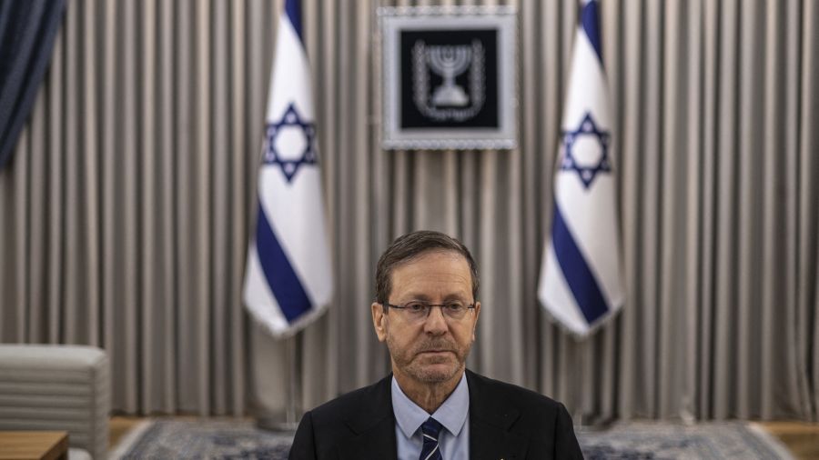 Le président israélien appelle l'Europe à soutenir «tout effort visant à éradiquer le Hezbollah»