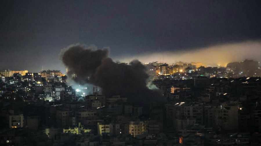 Frappes israéliennes intensives visant la banlieue sud de Beyrouth