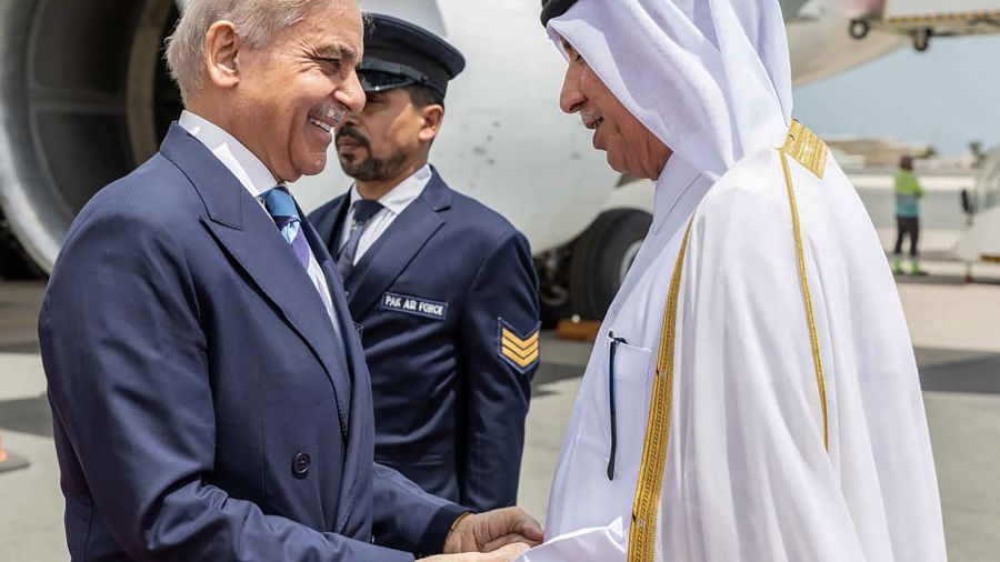 Guerre au Moyen-Orient: le Premier ministre pakistanais rencontre l’émir du Qatar