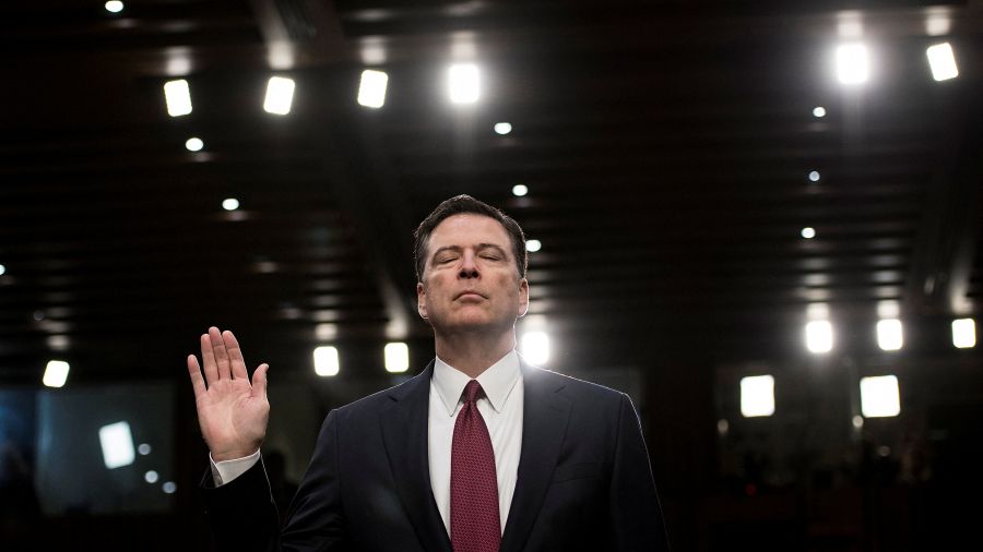 L'ex-directeur du FBI Comey accusé d'avoir menacé la vie de Trump