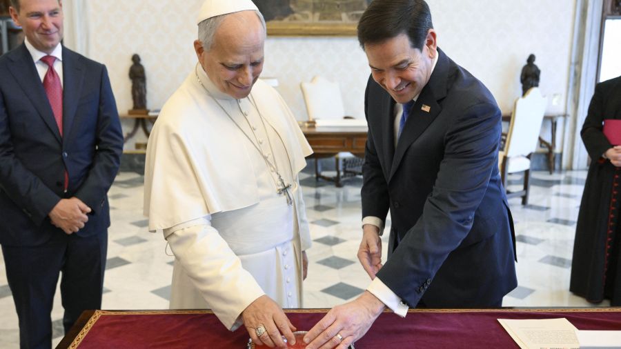 Rubio affirme avoir eu une «très bonne rencontre» avec le pape