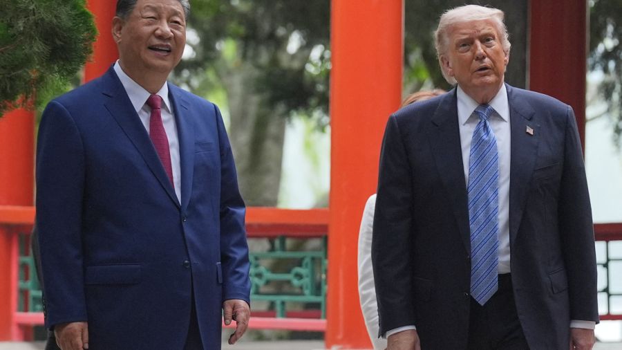 Trump quitte la Chine en revendiquant des accords commerciaux «fantastiques»
