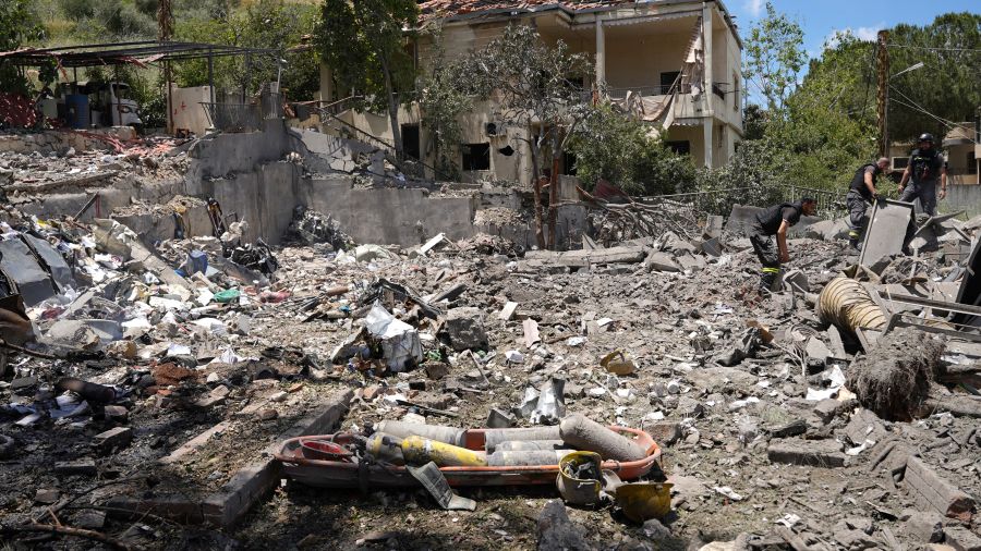 «Il n'y a plus de vie à Nabatiyé» après les bombardements israéliens