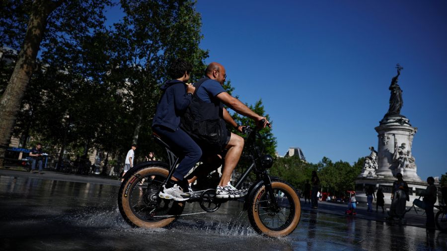 Chaleur record en Europe de l'Ouest pour le début de l'été 2026