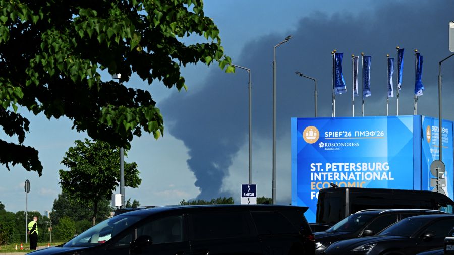 Des drones ukrainiens ont touché Saint-Pétersbourg où s'ouvre le Forum économique