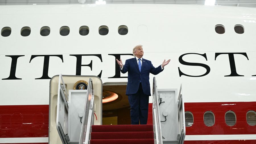 Les États-Unis accusent réception du nouvel avion Air Force One donné par le Qatar