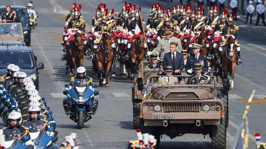 France: l'Ukraine et les Européens à l'honneur d'un défilé du 14-Juillet «massif»