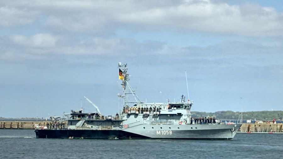 L'armée allemande va retirer deux navires de la région de la mer Rouge