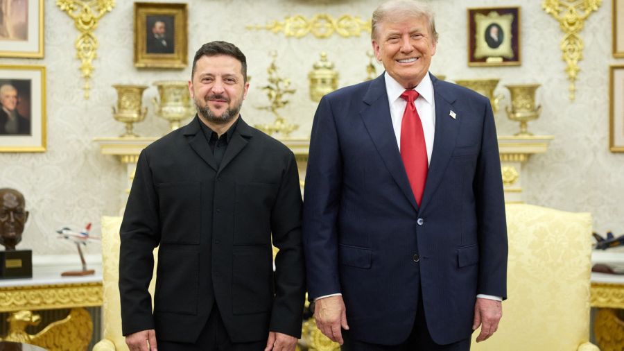En visite à Washington, Zelensky affirme que Poutine n'a plus «l'initiative»