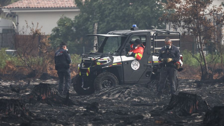 France: le mégafeu révèle des obus de la Seconde Guerre mondiale