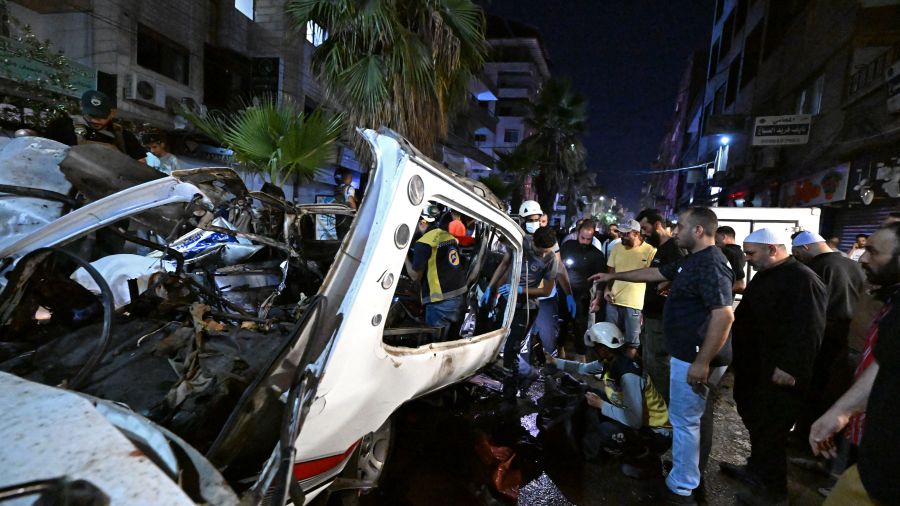 Syrie: l’explosion près de Damas n’a fait aucun mort, le bilan revu à 14 blessés
