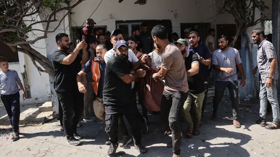 Neuf morts dans une frappe israélienne sur un commissariat à Gaza