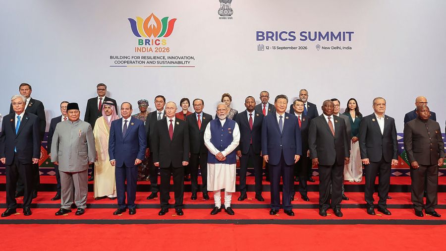 Réunis en Inde, les dirigeants des Brics font l'éloge de leur coopération