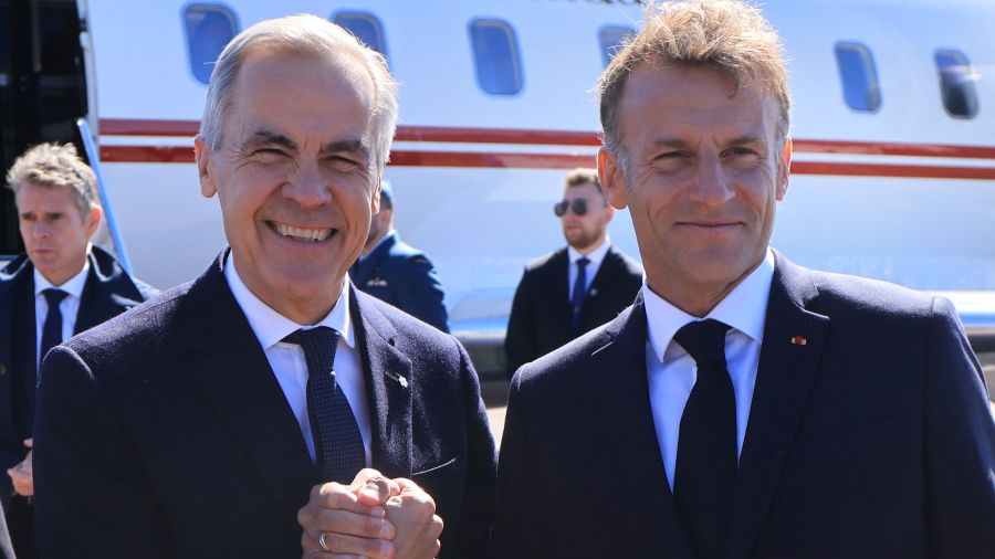 Macron et Carney à Saint-Pierre-et-Miquelon avec un \