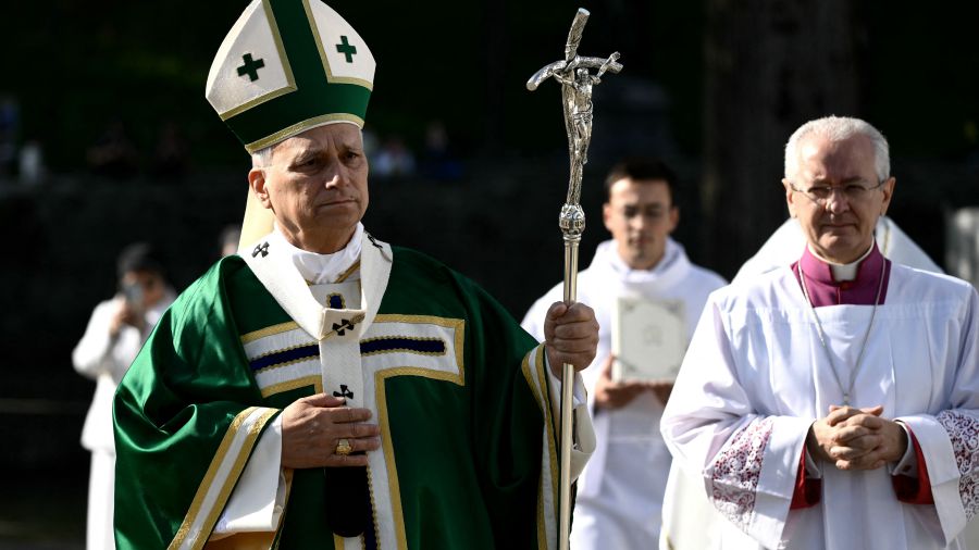 À Lourdes, une foule de fidèles pour Léon XIV
